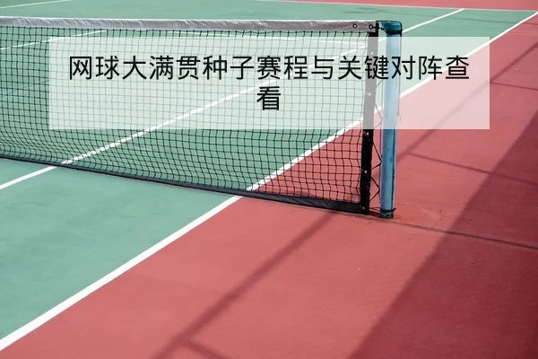 网球大满贯种子赛程与关键对阵查看